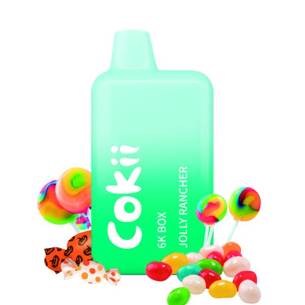 COKII 6000 puff disposable vape Puff Box Puff E-cigarett-10PCS/1 låda
