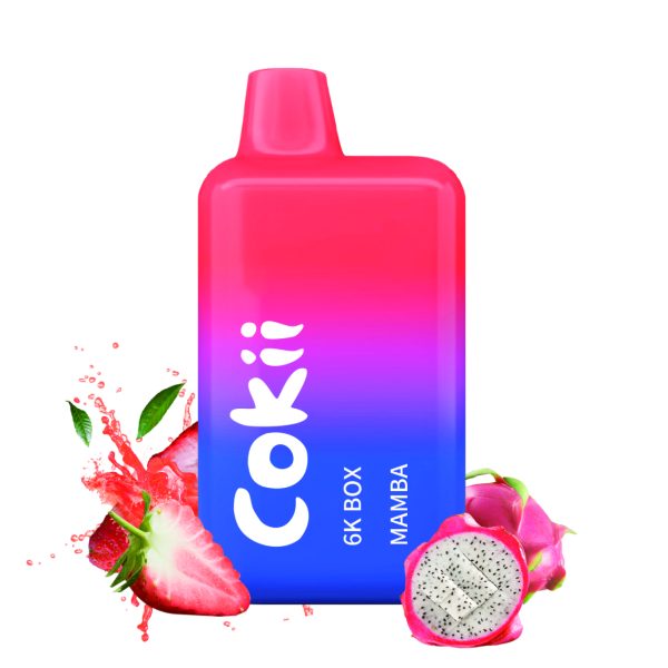 COKII 6000 puff disposable vape Puff Box Puff E-cigarett-10PCS/1 låda