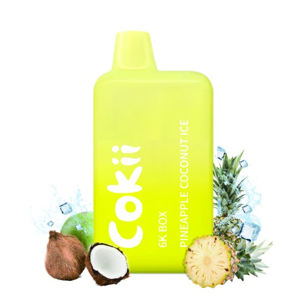 COKII 6000 puff disposable vape Puff Box Puff E-cigarett-10PCS/1 låda