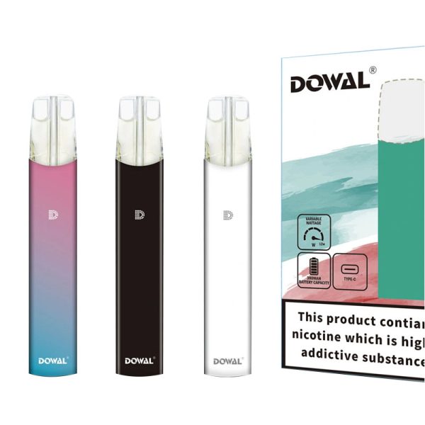 Dubai Relx Vape Pod Dowal Vape Påfyllningsbar Kit-4 Tom pod Atomizer för Vape Pod COKII DOWAL Refillable Kit E-cigarett-1PCS/1 låda
