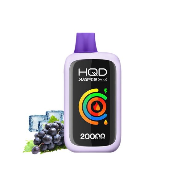 HQD 20K-25 Vape HQD 20000 puff 20k E-cigarett-5PCS/1 låda
