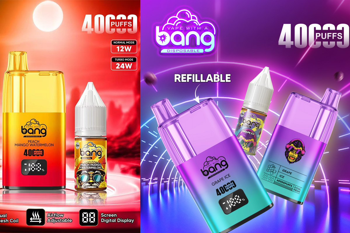 bang vape 40k påfyllningsbar