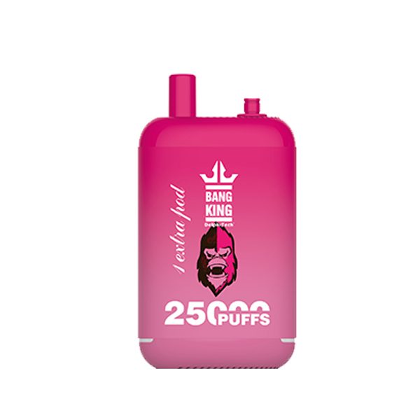 bang king extra pod 25000-6 Bang king 25000 Puffs 25K E-cigarett-10PCS/1 låda