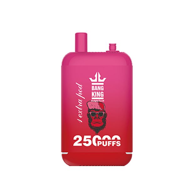 bang king extra pod 25000-8 Bang king 25000 Puffs 25K E-cigarett-10PCS/1 låda