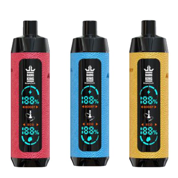 bangking 25k 皮套有屏-0 Vape pen Bang King 25000 puff 25k E-cigarett-10PCS/1 låda