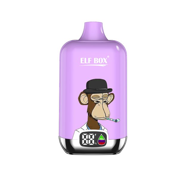 elf box 12000-7 Vape Elf Box 12000 Puffs 12K E-cigarett-10PCS/1 låda