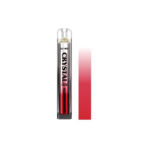 elf box kristall bar 600-10 Vape Elf Box Crystal Bar 480 puff E-cigarett-10PCS/1 låda