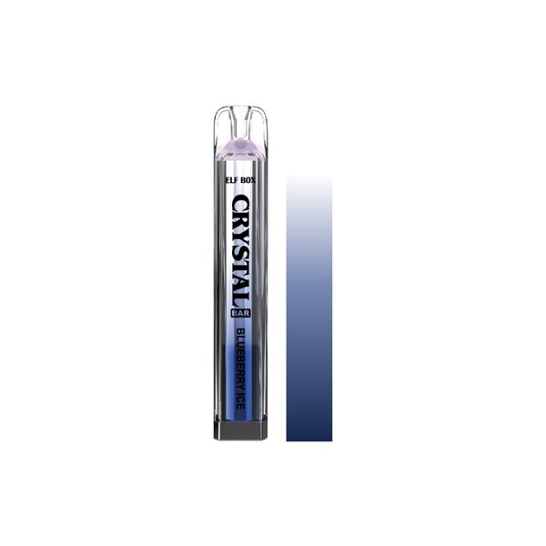 elf box kristall bar 600-2 Vape Elf Box Crystal Bar 480 puff E-cigarett-10PCS/1 låda