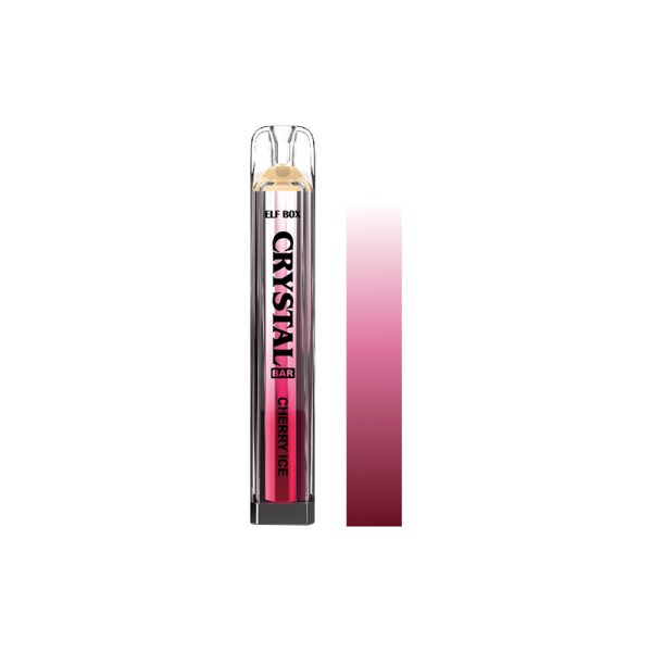 elf box kristall bar 600-3 Vape Elf Box Crystal Bar 480 puff E-cigarett-10PCS/1 låda