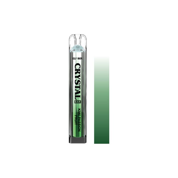 elf box kristall bar 600-5 Vape Elf Box Crystal Bar 480 puff E-cigarett-10PCS/1 låda