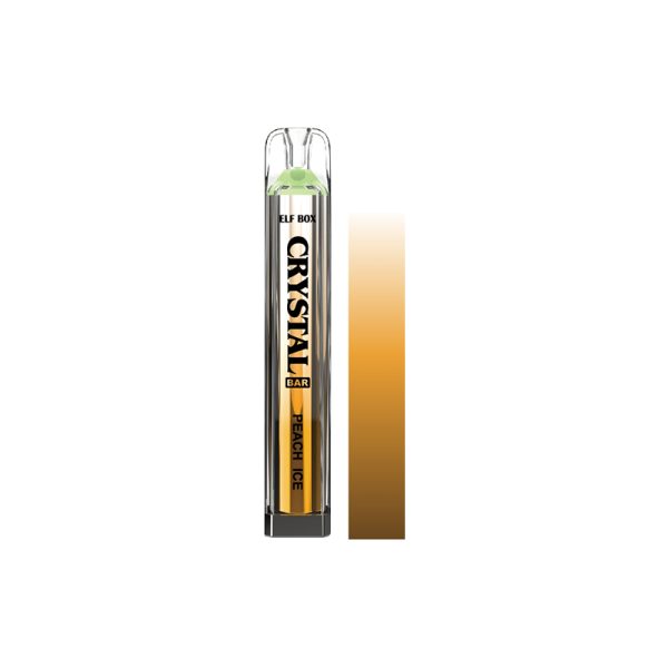 elf box kristall bar 600-7 Vape Elf Box Crystal Bar 480 puff E-cigarett-10PCS/1 låda