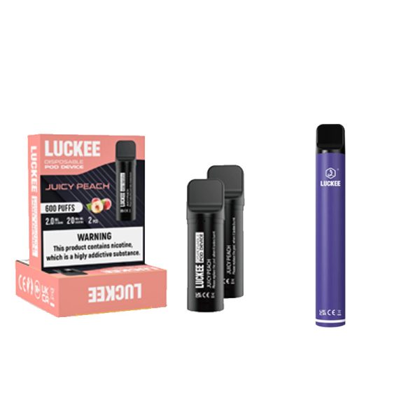 lafa 600 pod Vape Pod Atomizer Luckee lafa E-cigarett-1PCS/1 låda