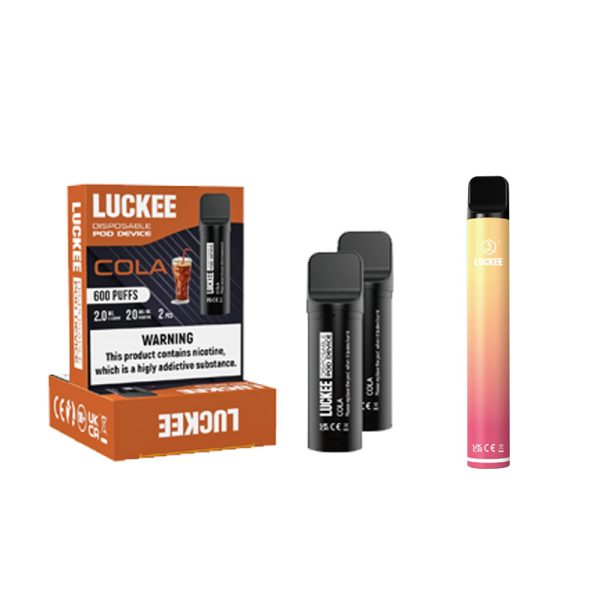lafa 600 pod Vape Pod Atomizer Luckee lafa E-cigarett-1PCS/1 låda