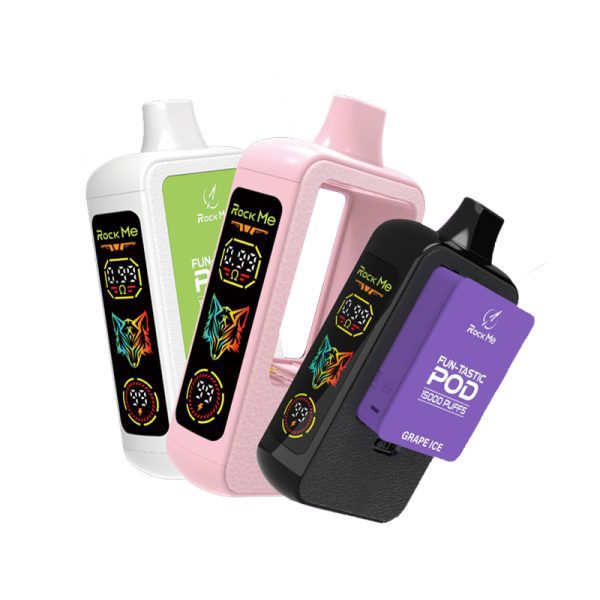 rock me pod rock me vape pod 15000 puff pod box-förångare-5Pcs/box