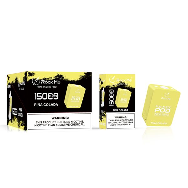 rock me pod rock me vape pod 15000 puff pod box-förångare-5Pcs/box