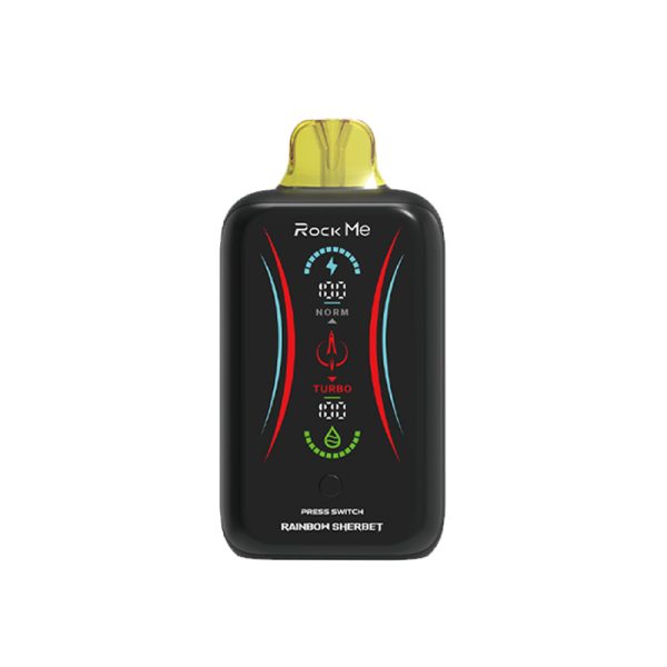 rocke me-7 Rock Me Vape 25000 puff E-cigarett-5PCS/1 låda