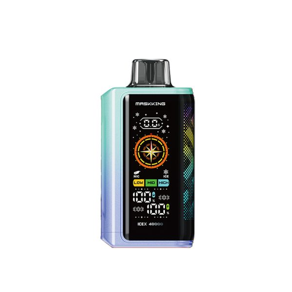maskking vape ic x 40k-3 maskking vape icex 40k-E-cigarett-10PCS/1 låda