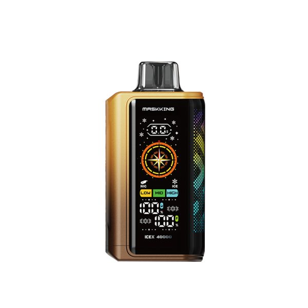 maskking vape ic x 40k-4 maskking vape icex 40k-E-cigarett-10PCS/1 låda